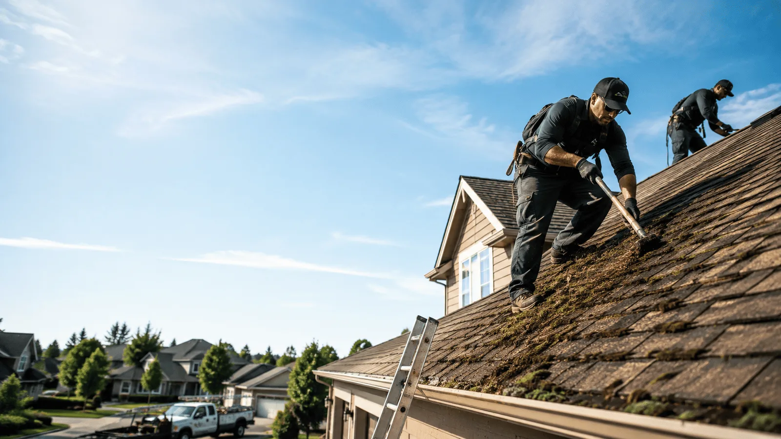 Roof Moss Removal in Dennis, MA near me